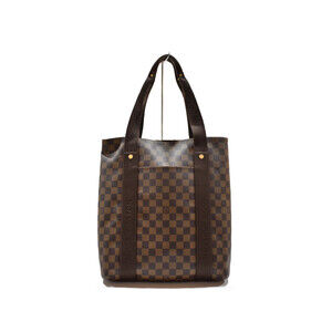 Louis Vuitton Cabas Bobur Damier Canvas Handbag Tote Bag Document Case